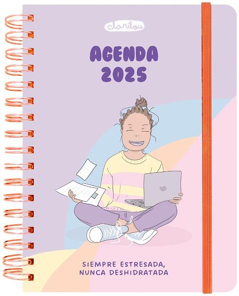 AGENDA ANUAL SEMANAL 2025 CLARILOU | 9788419215246 | CLAROLOU | Llibreria Drac - Llibreria d'Olot | Comprar llibres en català i castellà online