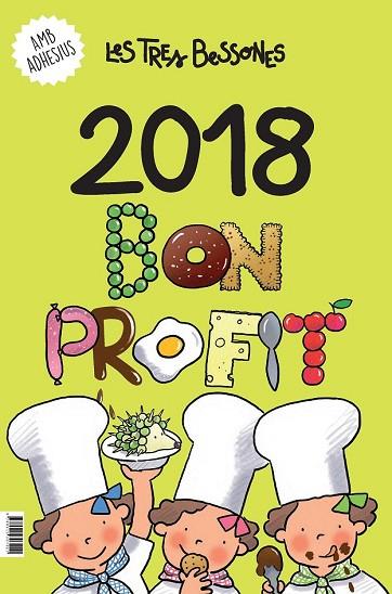 CALENDARI 2018 BON PROFIT LES TRES BESSONES | 9788415307921 | CAPDEVILA, ROSER | Llibreria Drac - Llibreria d'Olot | Comprar llibres en català i castellà online