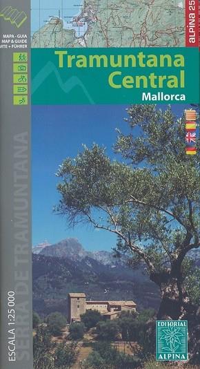 TRAMUNTANA CENTRAL MALLORCA. MAPA I GUIA EXCURSIONISTA 1.25000 | 9788480905343 | AA.DD. | Llibreria Drac - Llibreria d'Olot | Comprar llibres en català i castellà online