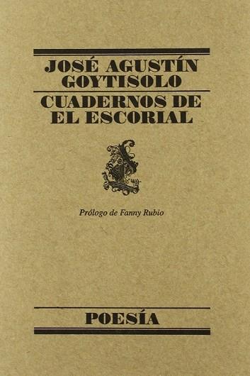 CUADERNOS DEL ESCORIAL | 9788426427885 | GOYTISOLO | Llibreria Drac - Llibreria d'Olot | Comprar llibres en català i castellà online