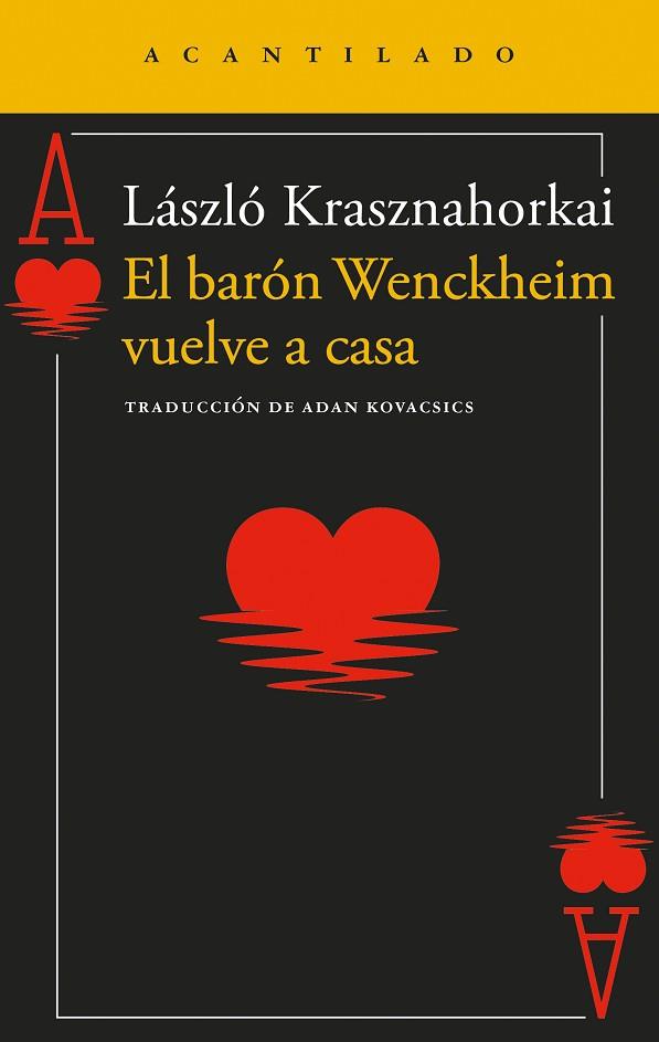 BARÓN WENCKHEIM VUELVE A CASA, EL | 9788419958204 | KRASZNAHORKAI, LASZLO | Llibreria Drac - Llibreria d'Olot | Comprar llibres en català i castellà online