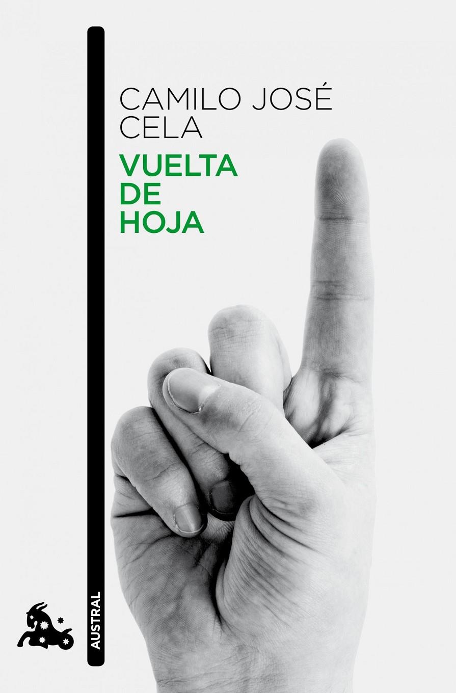 VUELTA DE HOJA | 9788423329359 | CELA, CAMILO JOSE | Llibreria Drac - Llibreria d'Olot | Comprar llibres en català i castellà online