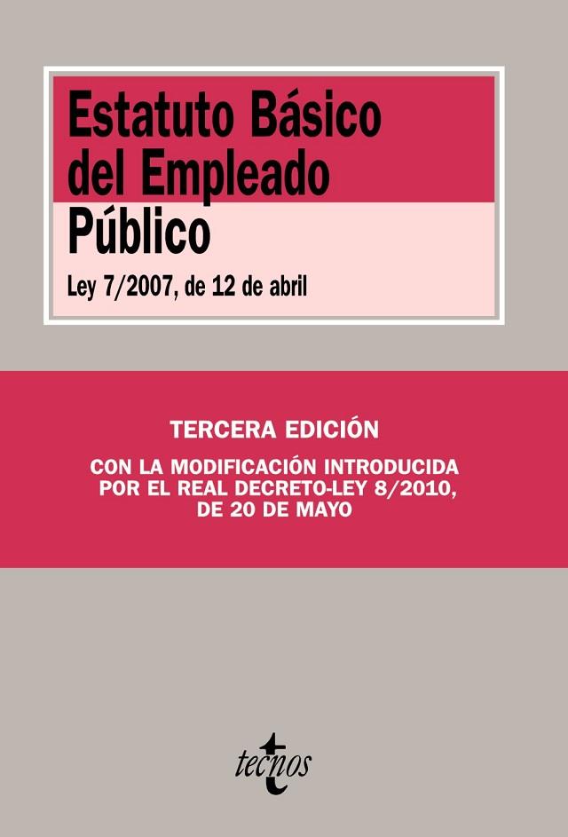 ESTATUTO BASICO DEL EMPLEADO PUBLICO | 9788430951628 | VV.AA. | Llibreria Drac - Librería de Olot | Comprar libros en catalán y castellano online