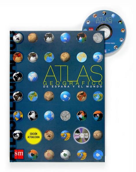 ATLAS GEOGRAFICO DE ESPAÑA Y EL MUNDO | 9788467517644 | AA.VV. | Llibreria Drac - Llibreria d'Olot | Comprar llibres en català i castellà online