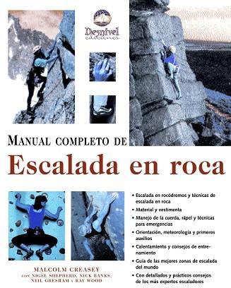 MANUAL COMPLETO DE ESCALADA EN ROCA | 9788495760098 | CREASEY, MALCOLM | Llibreria Drac - Llibreria d'Olot | Comprar llibres en català i castellà online