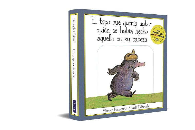 TOPO QUE QUERÍA SABER QUIÉN SE HABÍA HECHO AQUELLO EN SU CABEZA, EL (UNA EDICIÓN CON MECANISMOS) | 9788448866068 | HOLZWARTH, WERNER | Llibreria Drac - Llibreria d'Olot | Comprar llibres en català i castellà online