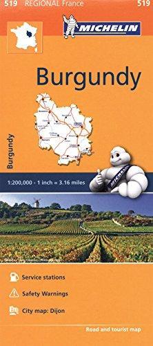 MAPA REGIONAL BURGUNDY (519) | 9782067209190 | Llibreria Drac - Llibreria d'Olot | Comprar llibres en català i castellà online