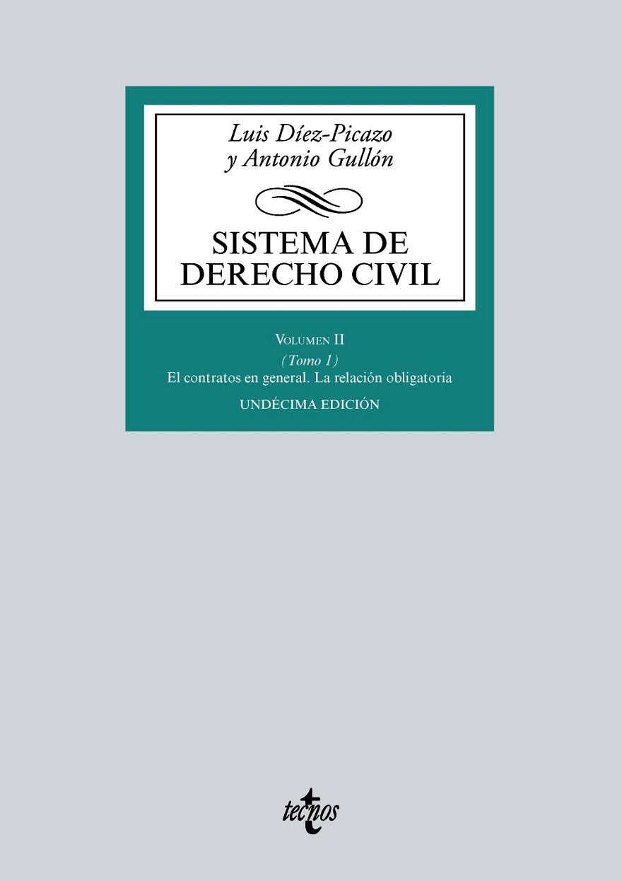 SISTEMA DE DERECHO CIVIL | 9788430968749 | DÍEZ-PICAZO, LUIS / GULLÓN, ANTONIO | Llibreria Drac - Llibreria d'Olot | Comprar llibres en català i castellà online