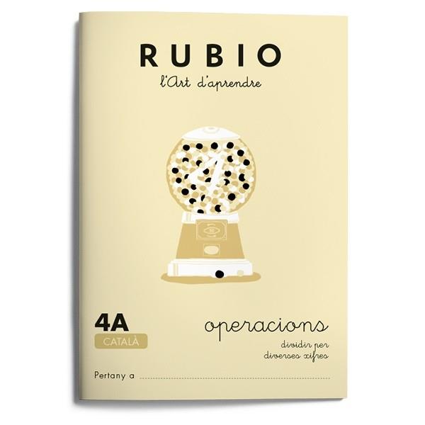 RUBIO 4A DIVIDIR PER DIVERSES XIFRES | 9788489773073 | Llibreria Drac - Librería de Olot | Comprar libros en catalán y castellano online
