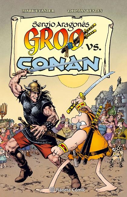 GROO VS CONAN | 9788416401055 | ARAGONES, SERGIO | Llibreria Drac - Llibreria d'Olot | Comprar llibres en català i castellà online