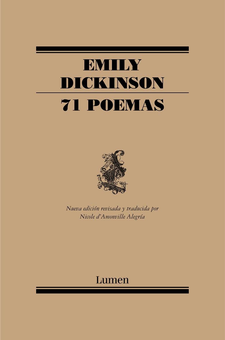 71 POEMAS (NUEVA EDICIÓN REVISADA) | 9788426426956 | DICKINSON, EMILY | Llibreria Drac - Llibreria d'Olot | Comprar llibres en català i castellà online