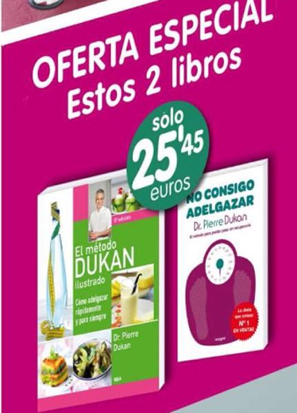 METODO ILUSTRADO + NO CONSIGO ADELGAZAR-PACK | 9788490065532 | DUKAN, PIERRE | Llibreria Drac - Librería de Olot | Comprar libros en catalán y castellano online