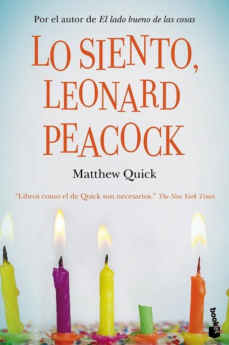 LO SIENTO, LEONARD PEACOCK | 9788467041330 | QUICK, MATTHEW | Llibreria Drac - Librería de Olot | Comprar libros en catalán y castellano online