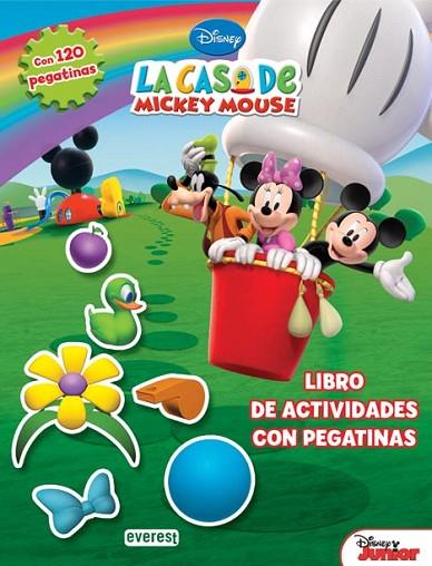 CASA DE MICKEY MOUSE, LA. LIBRO DE ACTIVIDADES CON PEGATINAS | 9788444168920 | WALT DISNEY COMPANY | Llibreria Drac - Librería de Olot | Comprar libros en catalán y castellano online