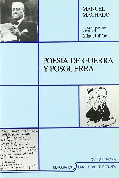 POESIA DE GUERRA Y POSGUERRA | 9788433816801 | ORS, MIGUEL D' | Llibreria Drac - Llibreria d'Olot | Comprar llibres en català i castellà online