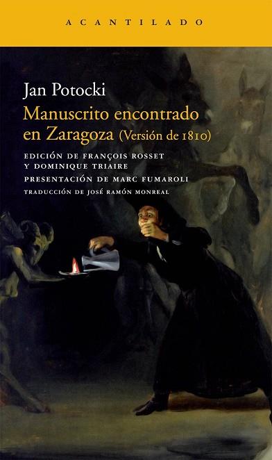 MANUSCRITO ENCONTRADO EN ZARAGOZA (VERSION DE 1810) | 9788492649266 | POTOCKI, JAN | Llibreria Drac - Llibreria d'Olot | Comprar llibres en català i castellà online