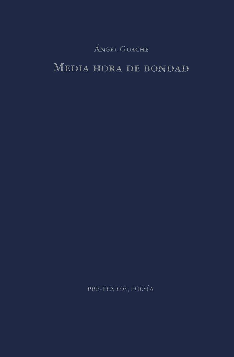 MEDIA HORA DE BONDAD | 9788481910643 | GUACHE, ANGEL | Llibreria Drac - Llibreria d'Olot | Comprar llibres en català i castellà online