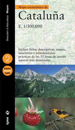 MAPA ECOTURISTICO DE CATALUÑA 1:300000 ESPAÑOL INGLES | 9788487334801 | VV.AA. | Llibreria Drac - Librería de Olot | Comprar libros en catalán y castellano online