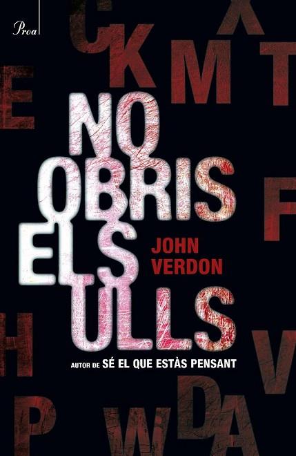 NO OBRIS ELS ULLS | 9788475882505 | VERDON, JOHN | Llibreria Drac - Llibreria d'Olot | Comprar llibres en català i castellà online