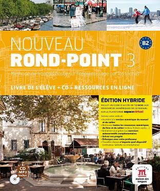 NOUVEAU ROND-POINT 3 ÉD. HYBRIDE L. ÉLÈVE + CD | 9788419236708 | AA.DD. | Llibreria Drac - Llibreria d'Olot | Comprar llibres en català i castellà online