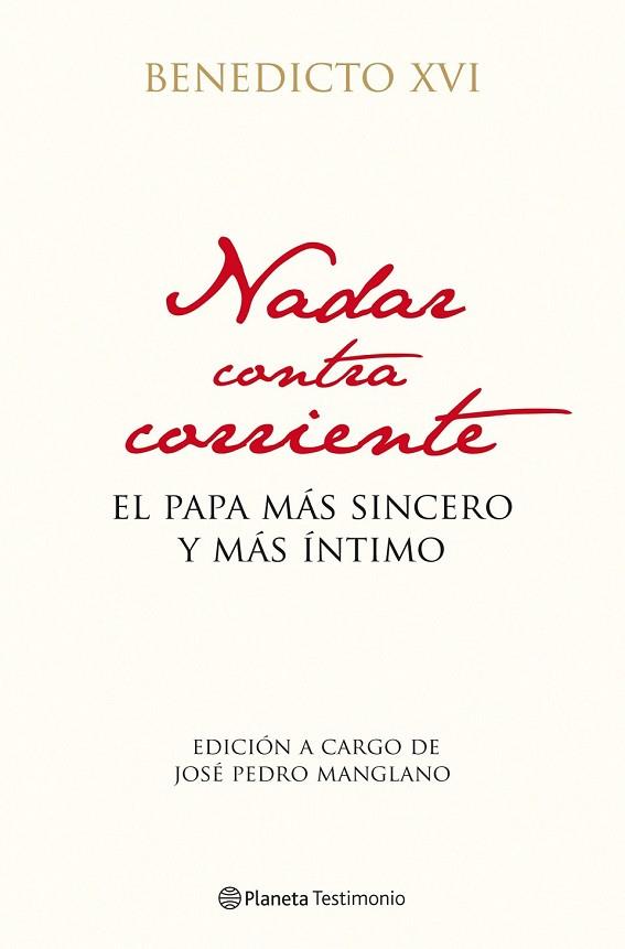 NADAR CONTRA CORRIENTE | 9788408102946 | BENEDICTO XVI | Llibreria Drac - Llibreria d'Olot | Comprar llibres en català i castellà online