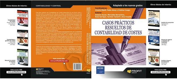 CASOS PRACTICOS RESUELTOS DE CONTABILIDAD DE COSTES | 9788492956258 | VV.AA. | Llibreria Drac - Llibreria d'Olot | Comprar llibres en català i castellà online