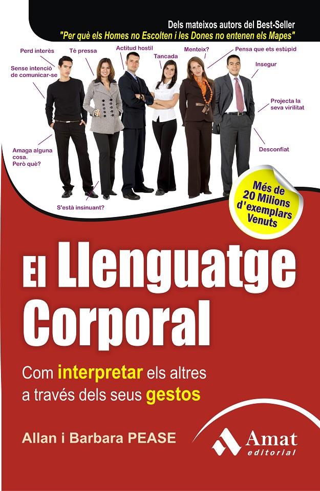 LLENGUATGE CORPORAL, EL | 9788497355803 | PEASE, ALLAN / PEASE, BARBARA | Llibreria Drac - Librería de Olot | Comprar libros en catalán y castellano online