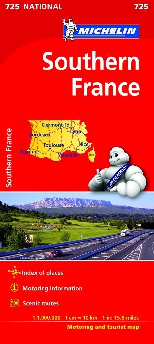 MAPA NATIONAL FRANCE SOUTHERN | 9782067228733 | MICHELIN | Llibreria Drac - Llibreria d'Olot | Comprar llibres en català i castellà online