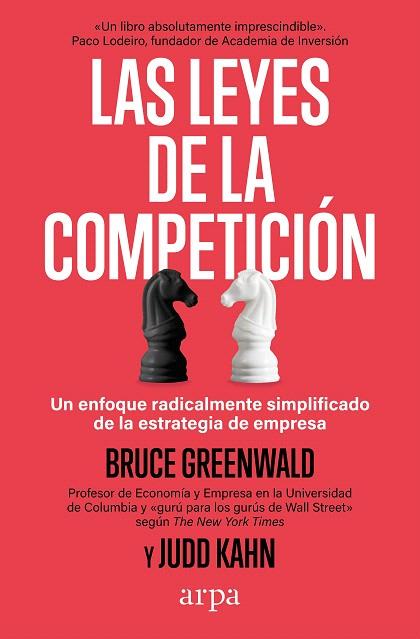 LEYES DE LA COMPETICIÓN, LAS | 9788419558916 | GREENWALD, BRUCE | Llibreria Drac - Llibreria d'Olot | Comprar llibres en català i castellà online