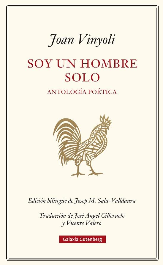 SOY UN HOMBRE SOLO | 9788419738769 | VINYOLI, JOAN | Llibreria Drac - Llibreria d'Olot | Comprar llibres en català i castellà online