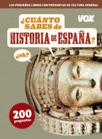 CUANTO SABES DE HISTORIA DE ESPAÑA | 9788499740560 | VV.AA. | Llibreria Drac - Librería de Olot | Comprar libros en catalán y castellano online