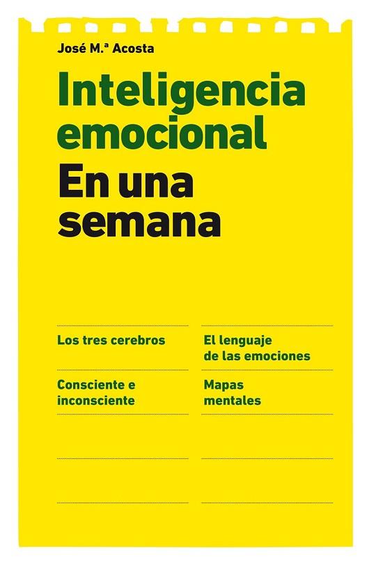 INTELIGENCIA EMOCIONAL EN UNA SEMANA | 9788498751673 | ACOSTA, JOSE Mª | Llibreria Drac - Llibreria d'Olot | Comprar llibres en català i castellà online