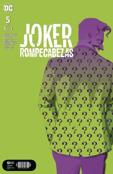 JOKER: ROMPECABEZAS NÚM. 5 DE 7 | 9788419325631 | ROSENBERG, MATTHEW | Llibreria Drac - Llibreria d'Olot | Comprar llibres en català i castellà online