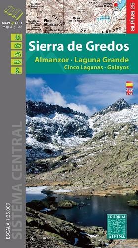 SIERRA DE GREDOS. MAPA Y GUIA EXCURSIONISTA 1:25000 | 9788480907316 | AA.DD. | Llibreria Drac - Llibreria d'Olot | Comprar llibres en català i castellà online