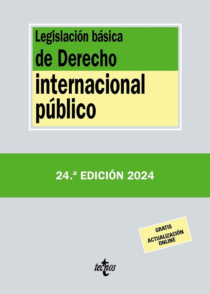 LEGISLACIÓN BÁSICA DE DERECHO INTERNACIONAL PÚBLICO | 9788430990955 | AA.DD. | Llibreria Drac - Llibreria d'Olot | Comprar llibres en català i castellà online