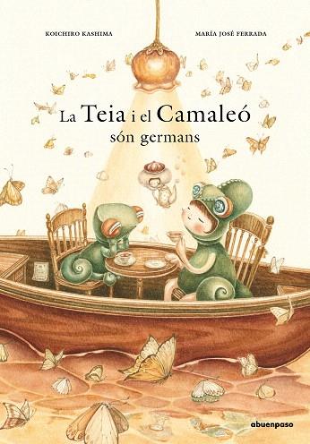 TEIA I EL CAMALEÓ SÓN GERMANS, LA | 9788417555269 | FERRADA, MARÍA JOSÉ | Llibreria Drac - Llibreria d'Olot | Comprar llibres en català i castellà online