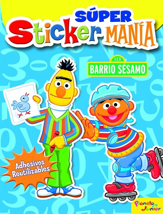 SUPER STICKERMANIA BARRIO SESAMO | 9788408080671 | BARRIO SESAMO | Llibreria Drac - Librería de Olot | Comprar libros en catalán y castellano online