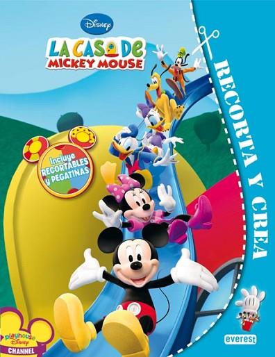 CASA DE MICKEY MOUSE RECORTA Y CREA, LA | 9788444164670 | VV.AA. | Llibreria Drac - Llibreria d'Olot | Comprar llibres en català i castellà online