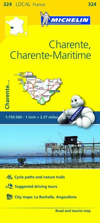 CHARENTE, CHARENTE-MARITIME MAPA LOCAL (LOCAL FRANCE 324) | 9782067210363 | AA.DD. | Llibreria Drac - Librería de Olot | Comprar libros en catalán y castellano online