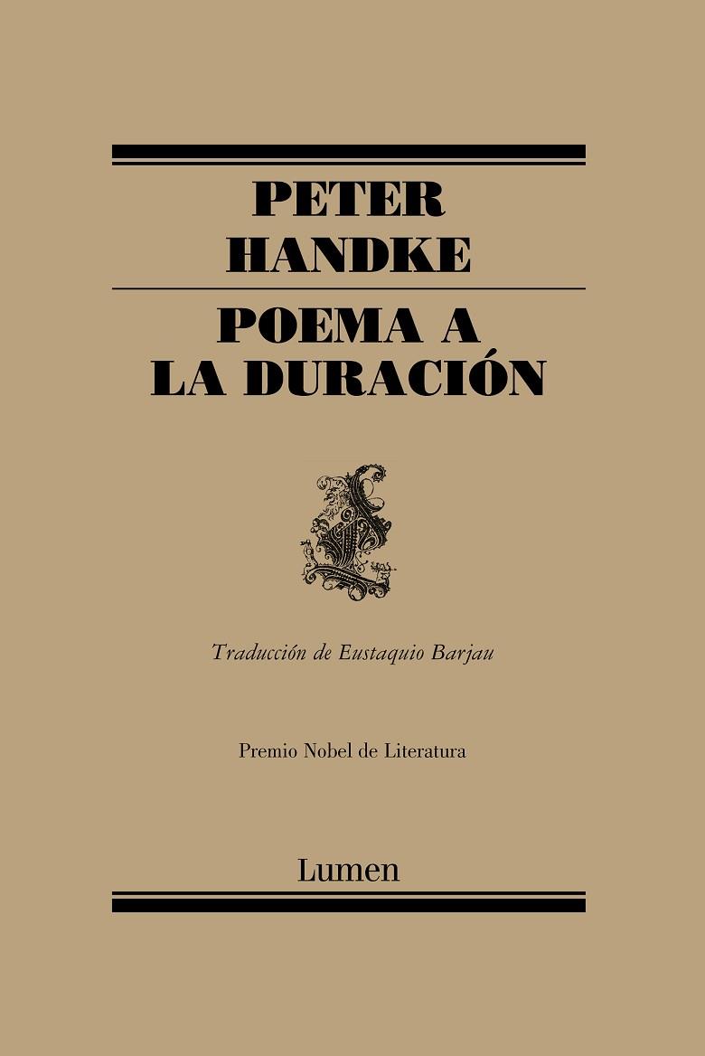 POEMA A LA DURACION | 9788426427717 | HANDKE, PETER | Llibreria Drac - Llibreria d'Olot | Comprar llibres en català i castellà online