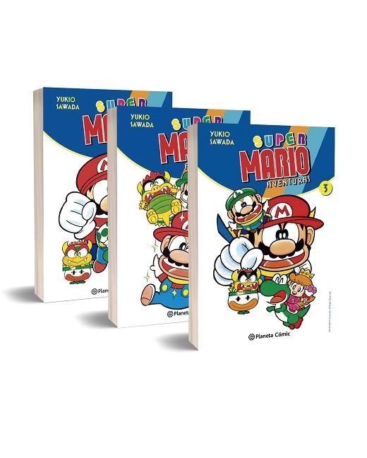 PACK SUPER MARIO Nº 1+2+3 | 9788411407724 | SAWADA, YUKIO | Llibreria Drac - Librería de Olot | Comprar libros en catalán y castellano online