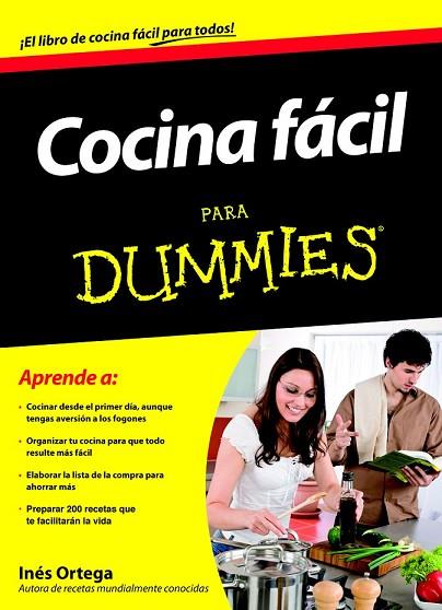 COCINA FACIL PARA DUMMIES | 9788432920912 | ORTEGA, INES | Llibreria Drac - Librería de Olot | Comprar libros en catalán y castellano online