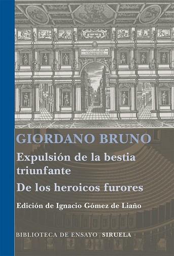 EXPULSION DE LA BESTIA TRIUNFANTE / DE LOS HEROICOS FURORES | 9788498414448 | BRUNO, GIORDANO | Llibreria Drac - Llibreria d'Olot | Comprar llibres en català i castellà online