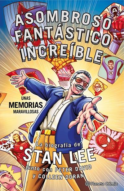 STAN LEE. ASOMBROSO, FANTÁSTICO, INCREÍBLE: UNAS MEMORIAS MARAVILLOSAS | 9788416767908 | DAVID, PETER; DORAN, COLLEEN | Llibreria Drac - Llibreria d'Olot | Comprar llibres en català i castellà online