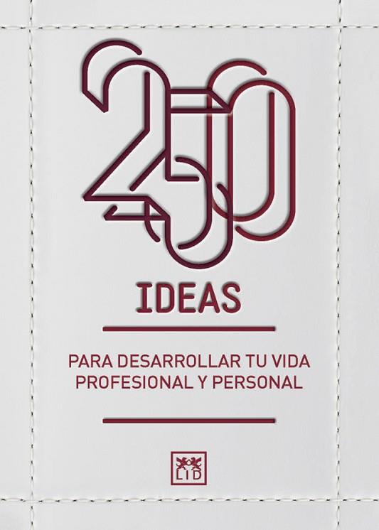 250 IDEAS PARA DESARROLLAR TU VIDA PROFESIONAL Y PERSONAL | 9788417277260 | AA.DD. | Llibreria Drac - Llibreria d'Olot | Comprar llibres en català i castellà online