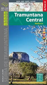 TRAMUNTANA CENTRAL MAPA 1:25000 | 9788480905961 | AA.DD. | Llibreria Drac - Librería de Olot | Comprar libros en catalán y castellano online