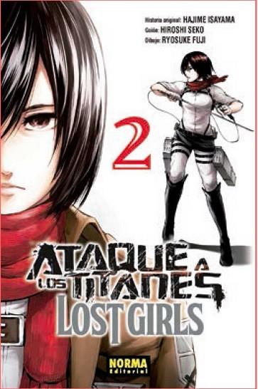 ATAQUE A LOS TITANES (LOST GIRLS 02) | 9788467927856 | ISAYAMA, HAJIME; SEKO, HIROSHI; FUJI, RYOSUKE | Llibreria Drac - Llibreria d'Olot | Comprar llibres en català i castellà online