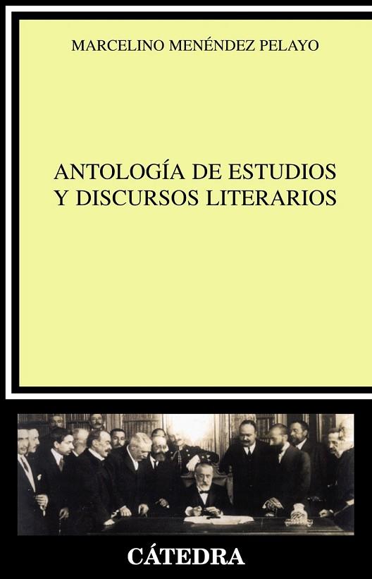 ANTOLOGIA DE ESTUDIOS Y DISCURSOS LITERARIOS | 9788437625720 | MENENDEZ, MARCELINO | Llibreria Drac - Librería de Olot | Comprar libros en catalán y castellano online