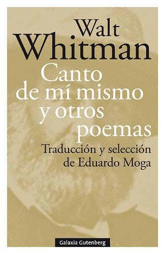 CANTO DE MÍ MISMO Y OTROS POEMAS | 9788417747220 | WHITMAN, WALT | Llibreria Drac - Llibreria d'Olot | Comprar llibres en català i castellà online