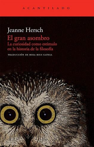 GRAN ASOMBRO, EL | 9788492649778 | HERSCH, JEANNE | Llibreria Drac - Librería de Olot | Comprar libros en catalán y castellano online